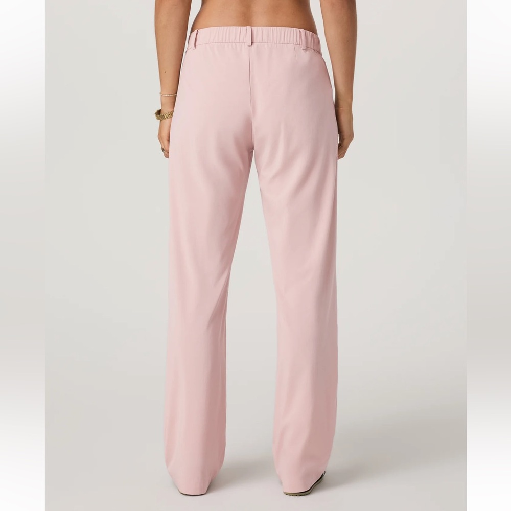 Vuori Villa Low Slung Trouser Vintage Rose - Picture 2 of 5